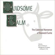 Cover of Quidsome balm by Brainerd Currie