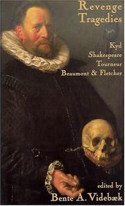Cover of Revenge tragedies by Bente A. Videbaek