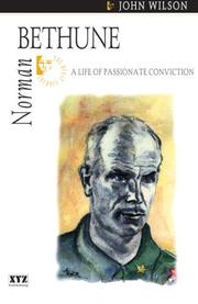 Cover of Norman Bethune by Wilson, John