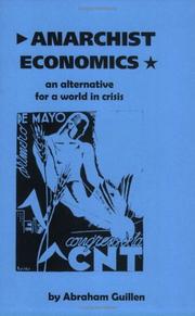 Front cover of Economía libertaria by Abraham Guillén