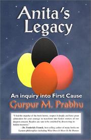 Front cover of Anita's legacy by Gurpur M. Prabhu