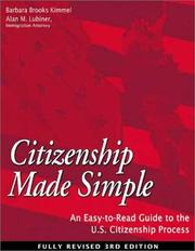 Cover of Citizenship made simple by Barbara Brooks Kimmel
