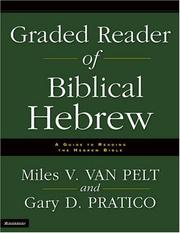 Front cover of Graded reader of Biblical Hebrew by Miles V. Van Pelt