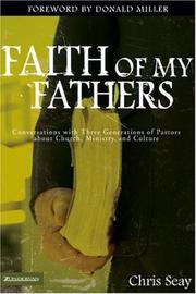 Front cover of Faith of my fathers by Chris Seay