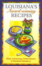 Front cover of Louisiana's award-winning recipes by Missy Armstrong