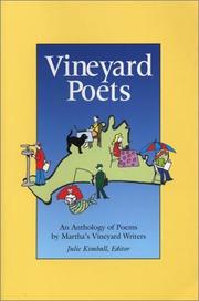 Cover of Vineyard poets by Julie Kimball