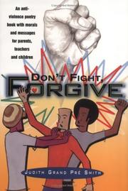 Front cover of Don't fight, forgive by Judith Grand Pré Smith