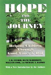 Cover of Hope for the journey by C. R. Snyder