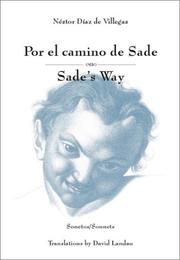Front cover of Por el camino de Sade by Néstor Díaz de Villegas