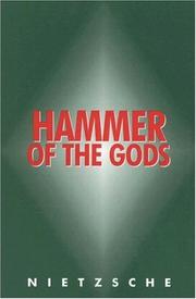 Front cover of Hammer of the Gods by Friedrich Nietzsche