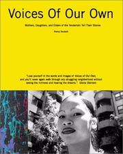 Front cover of Voices of our own by Nancy Deutsch
