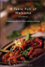 Front cover of A table full of welcome by Doug Worgul