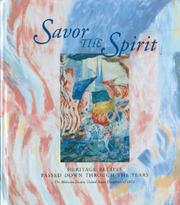 Front cover of Savor the Spirit by Daughters of the War of 1812