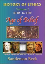 Front cover of History of ethics by Sanderson Beck