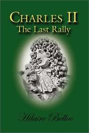 Cover of Charles II by Hilaire Belloc