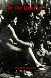 Cover of In the Quarter by Robert W. Chambers
