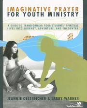 Front cover of Imaginative prayer for youth ministry by Jeannie Oestreicher