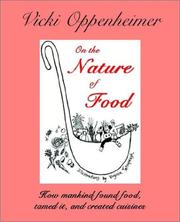 Front cover of On the nature of food by Vicki Oppenheimer
