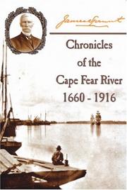 Front cover of Chronicles of the Cape Fear River by James Sprunt
