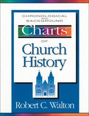 Cover of Chronological and background charts of church history by Robert C. Walton