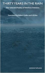 Front cover of Thirty Years in the Rain by Nikiforos Vrettakos