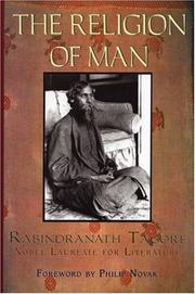 Front cover of The religion of man by Rabindranath Tagore