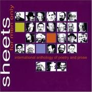 Cover of Sheets for men only by Unknown
