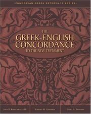 Cover of The Greek English concordance to the New Testament by John R. Kohlenberger III
