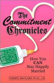 Cover of Commitment chronicles by Cheryl McClary