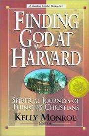 Front cover of Finding God at Harvard by Kelly Monroe