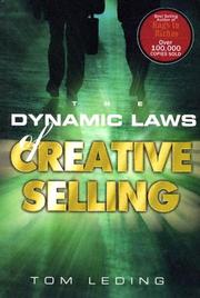 Cover of The dynamic laws of creative selling by Tom Leding