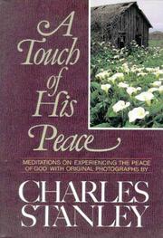 Front cover of A touch of his peace by Charles F. Stanley