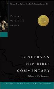Front cover of Zondervan NIV Bible commentary by Kenneth L. Barker