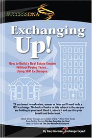 Cover of Exchanging Up by Gary Gorman