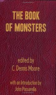 Front cover of The Book of Monsters by Unknown