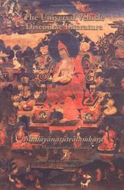 Cover of The universal vehicle discourse literature = by Asanga