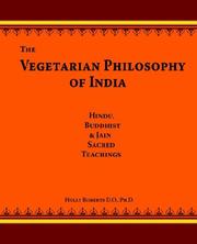 Front cover of The Vegetarian Philosophy of India by Holly H. Roberts