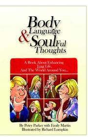 Front cover of Body Language and Soulful Thoughts by Petey Parker