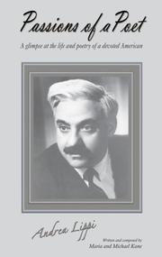 Front cover of Passions of a poet by Maria Kane