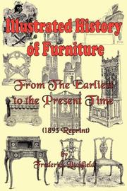 Cover of Illustrated history of furniture by Frederick Litchfield