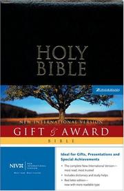 Front cover of Holy Bible by Zondervan Publishing Company
