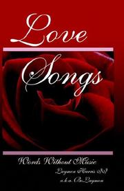 Front cover of Love Songs by Laymon, II Harris
