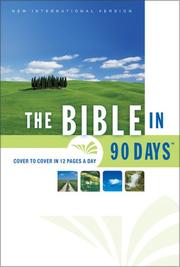 Front cover of The Bible in 90 Days by Ted Cooper Jr.