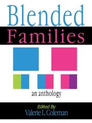 Front cover of Blended Families An Anthology by Valarie Coleman