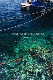 Front cover of Evidence of the Journey by Ralph Sneeden
