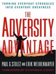 Cover of The Adversity Advantage by Paul G Stoltz