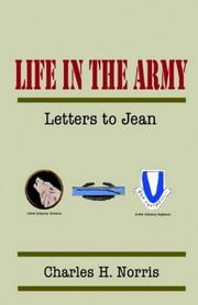 Front cover of Life in the army by Charles H. Norris