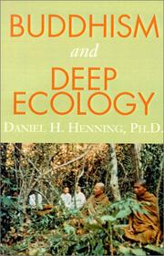 Front cover of Buddhism and Deep Ecology by Daniel H., Ph.D. Henning