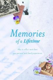 Front cover of Memories of a lifetime by Lifetime Press