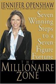 Cover of MILLIONAIRE ZONE, THE by Jennifer Openshaw